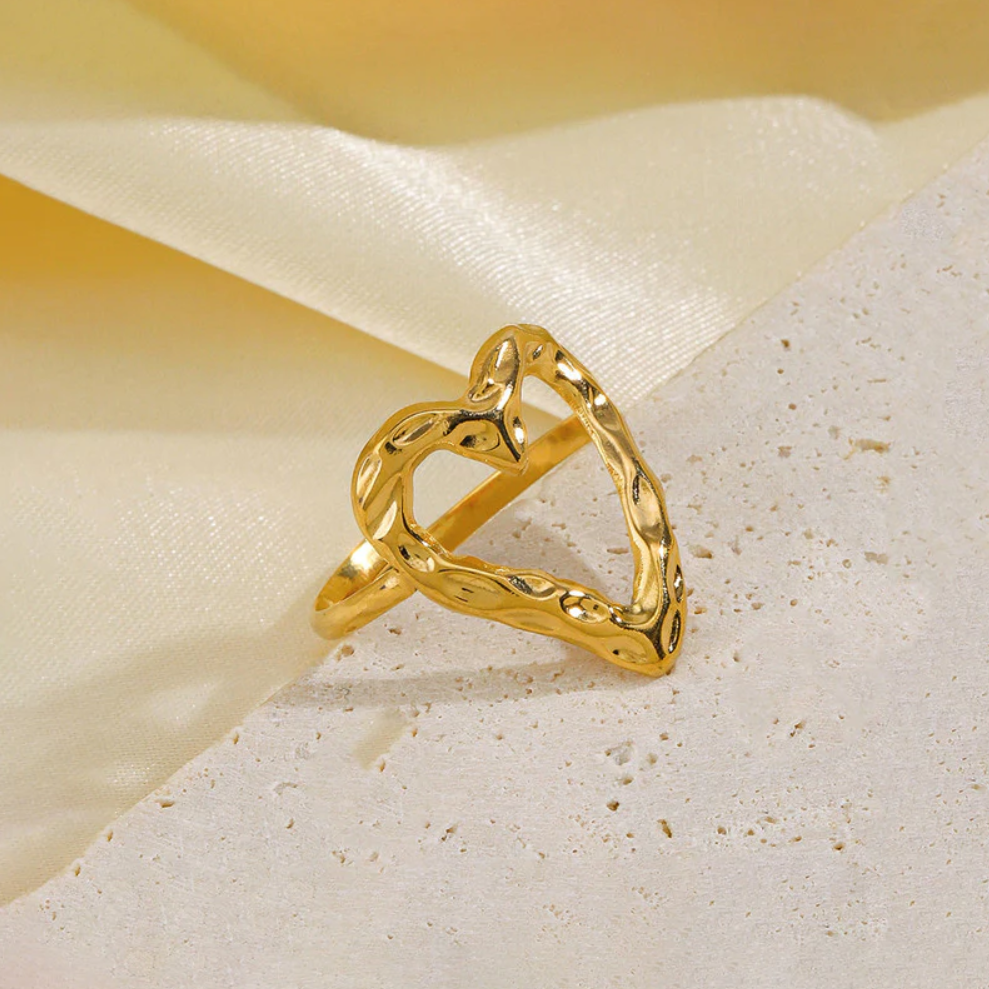 Aurélle Heart Ring