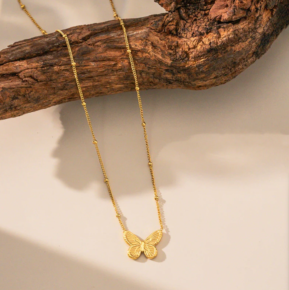 Aurielle Butterfly Necklace