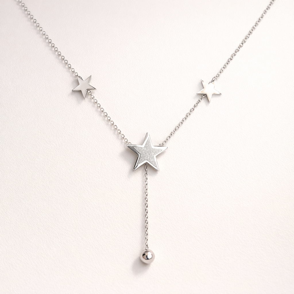 Zyraelle Silver Astra Pendant