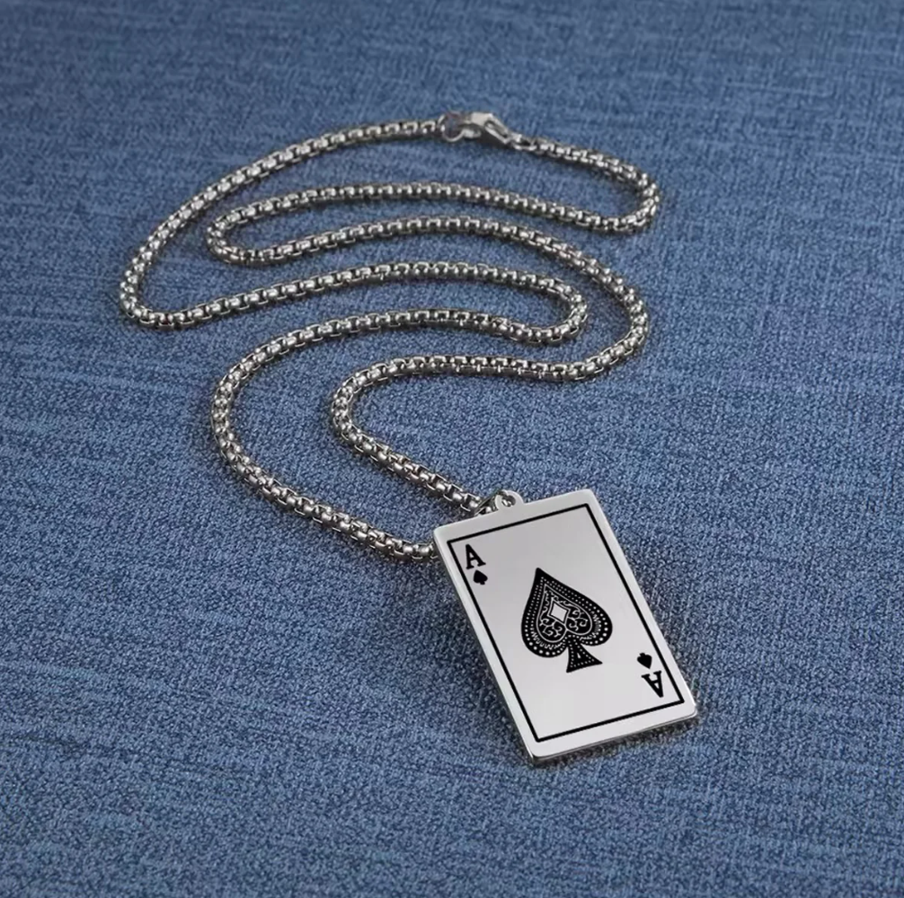 Mens Jewellery: Ace Royale Pendant