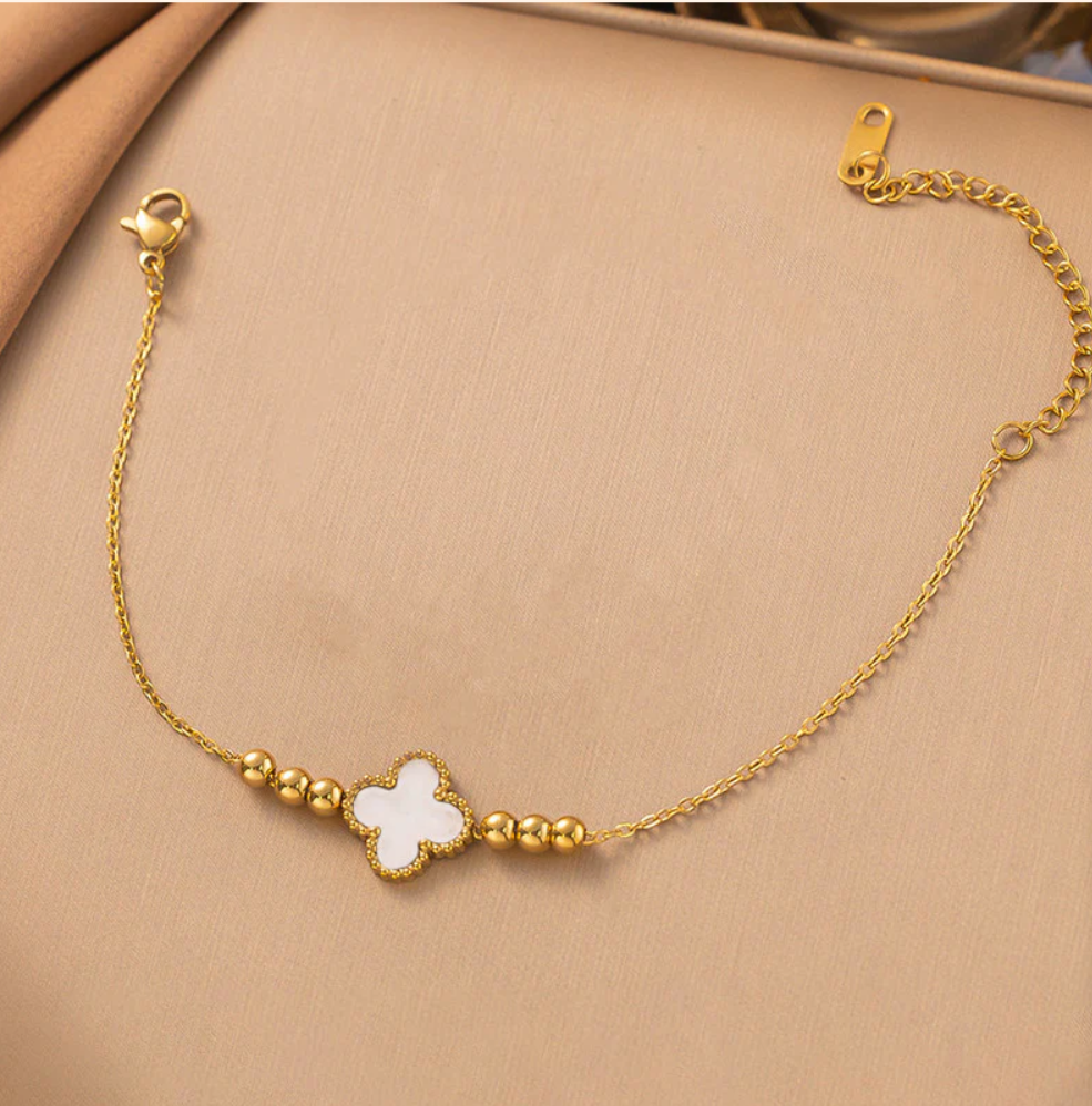Lucky White Aura Bracelet