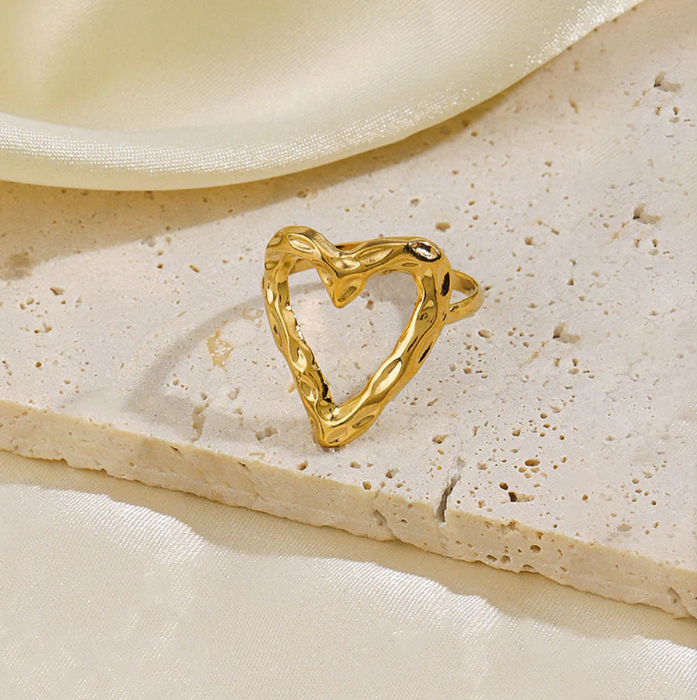 Aurélle Heart Ring
