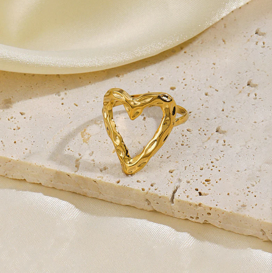 Aurélle Heart Ring