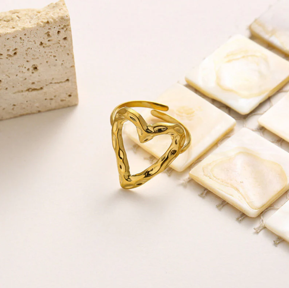 Aurélle Heart Ring