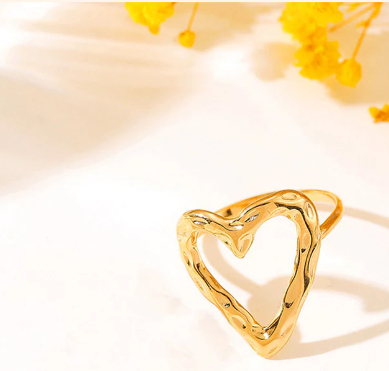 Aurélle Heart Ring
