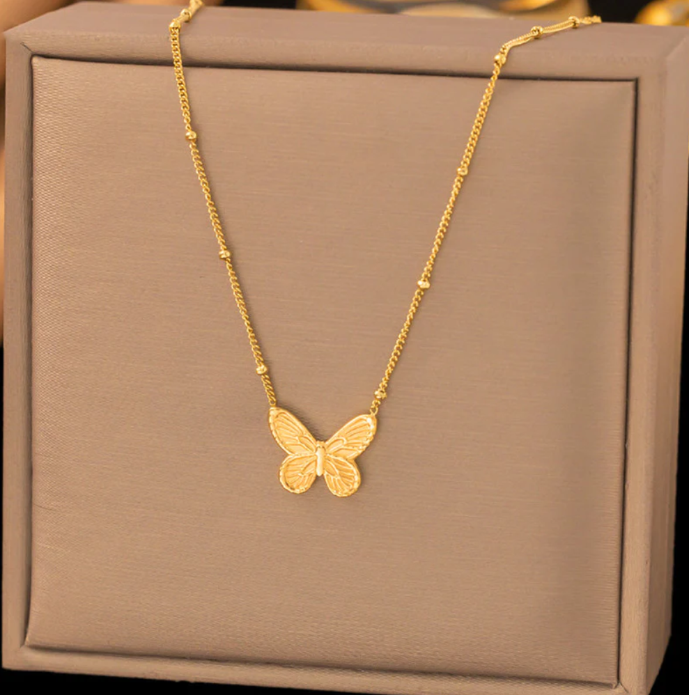 Aurielle Butterfly Necklace