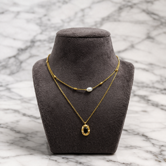 Dual Charm Necklace