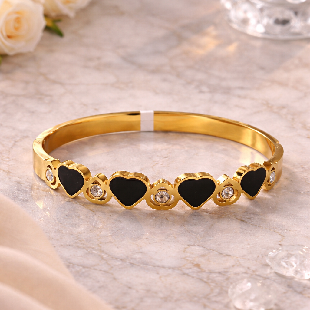 Seraphina Noir Bangle