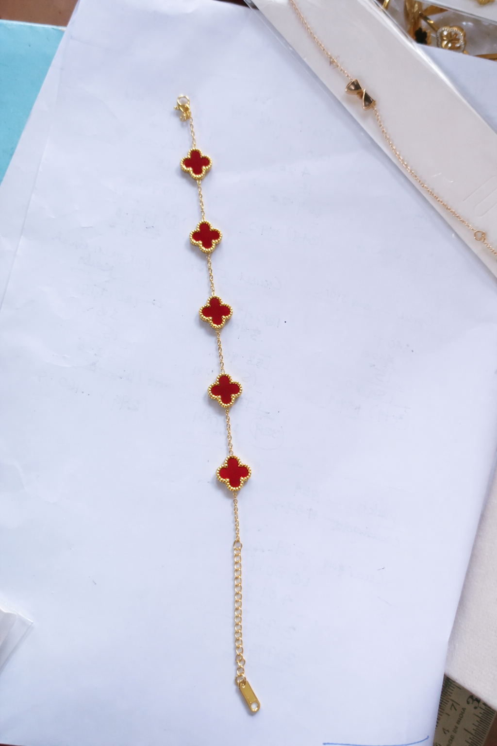 Crimson Bloom Bracelet