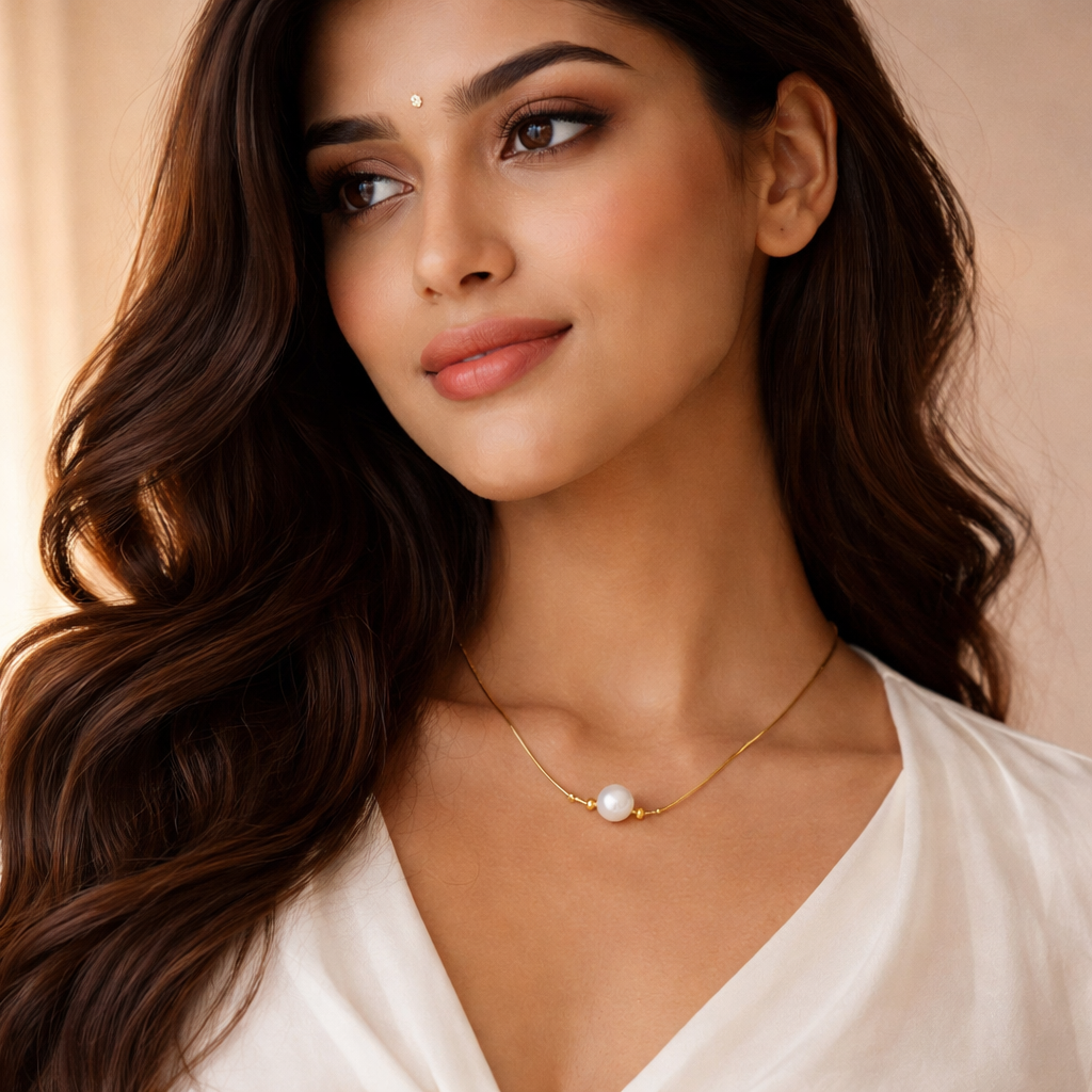 Elara Pearl Whisper Necklace