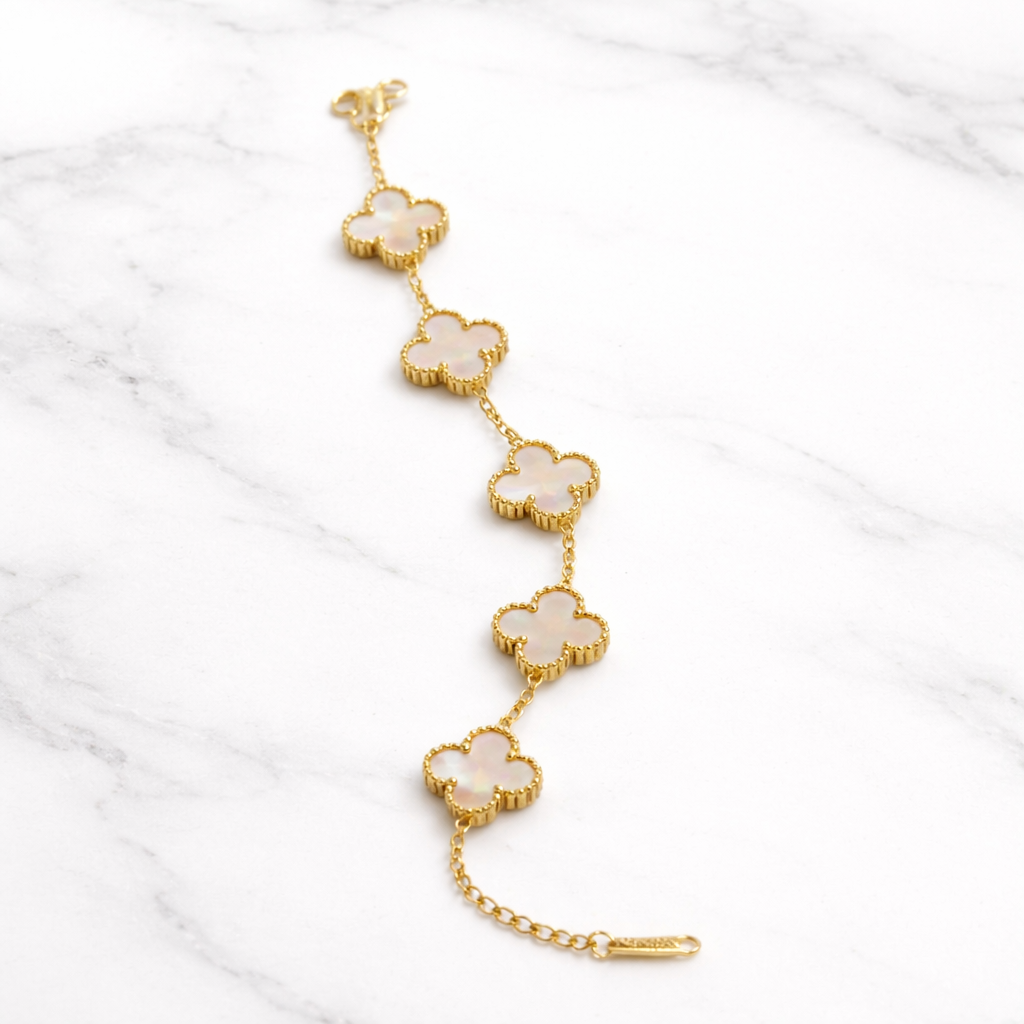 Zyvelle Clover Charm Bracelet
