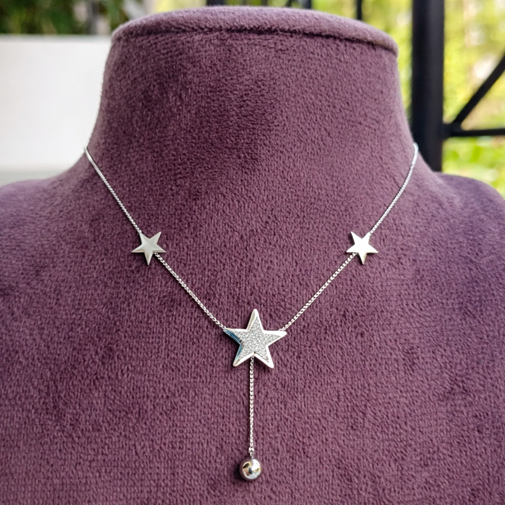 Zyraelle Silver Astra Pendant