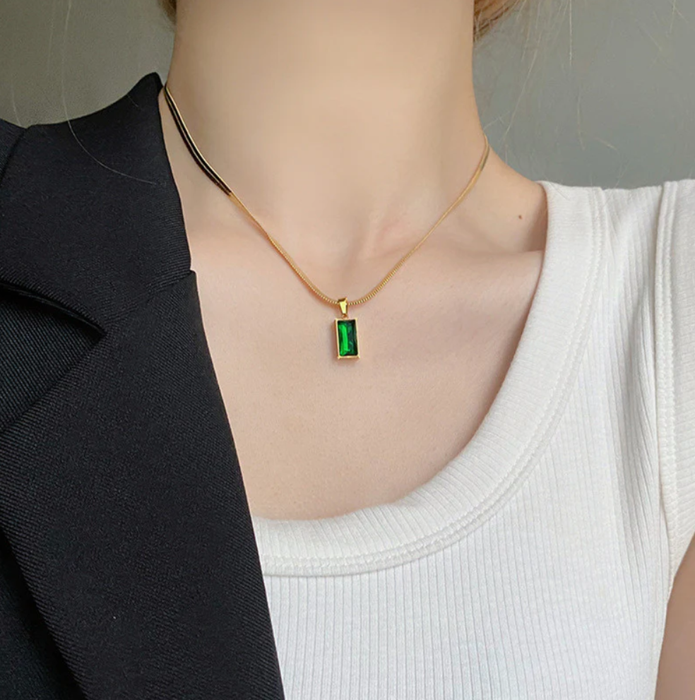 Emerald Radiance Necklace