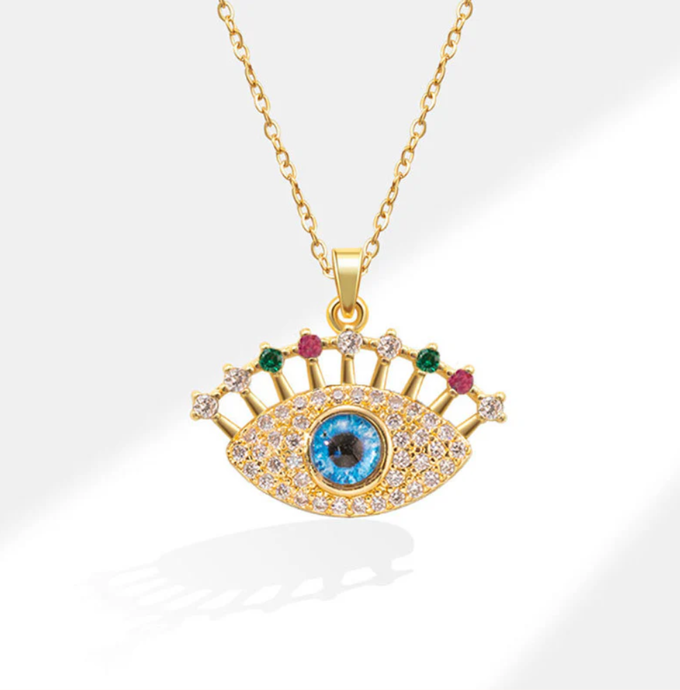 Radiant Evil Eye Necklace