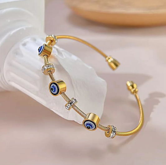 Elysian Eye Charm Bracelet