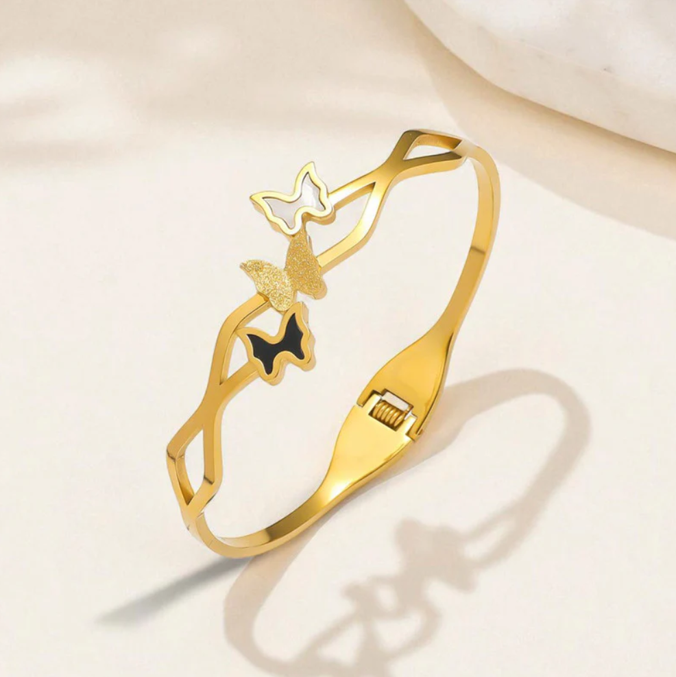 Golden Butterfly Bracelet