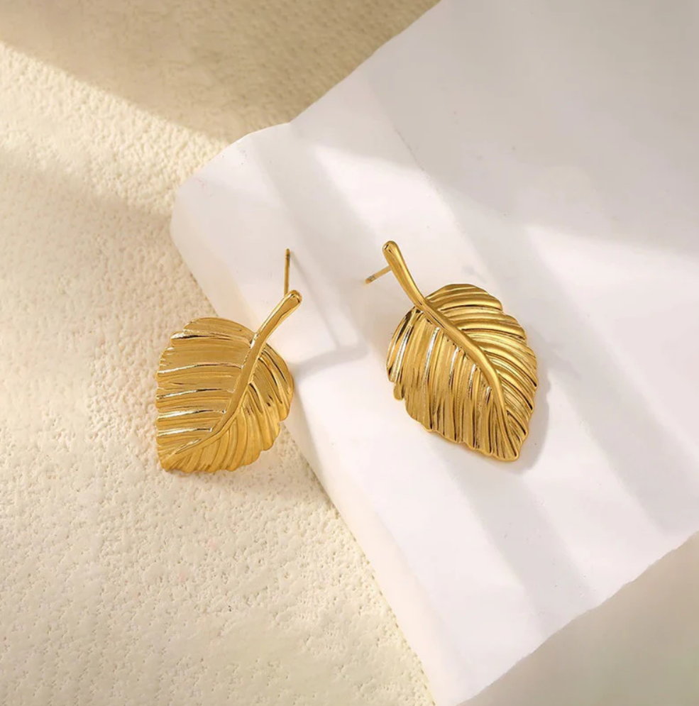 Florayne Leaf Earrings