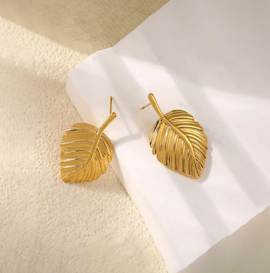 Florayne Leaf Earrings