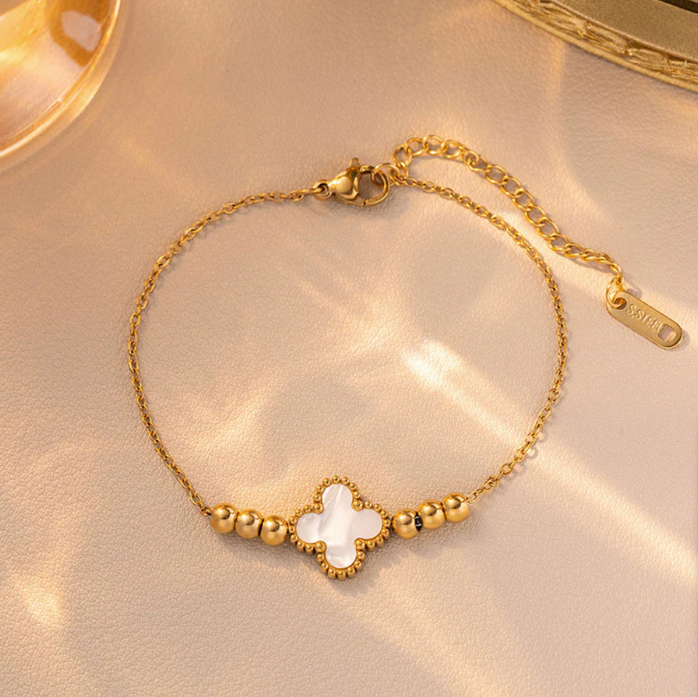 Lucky White Aura Bracelet
