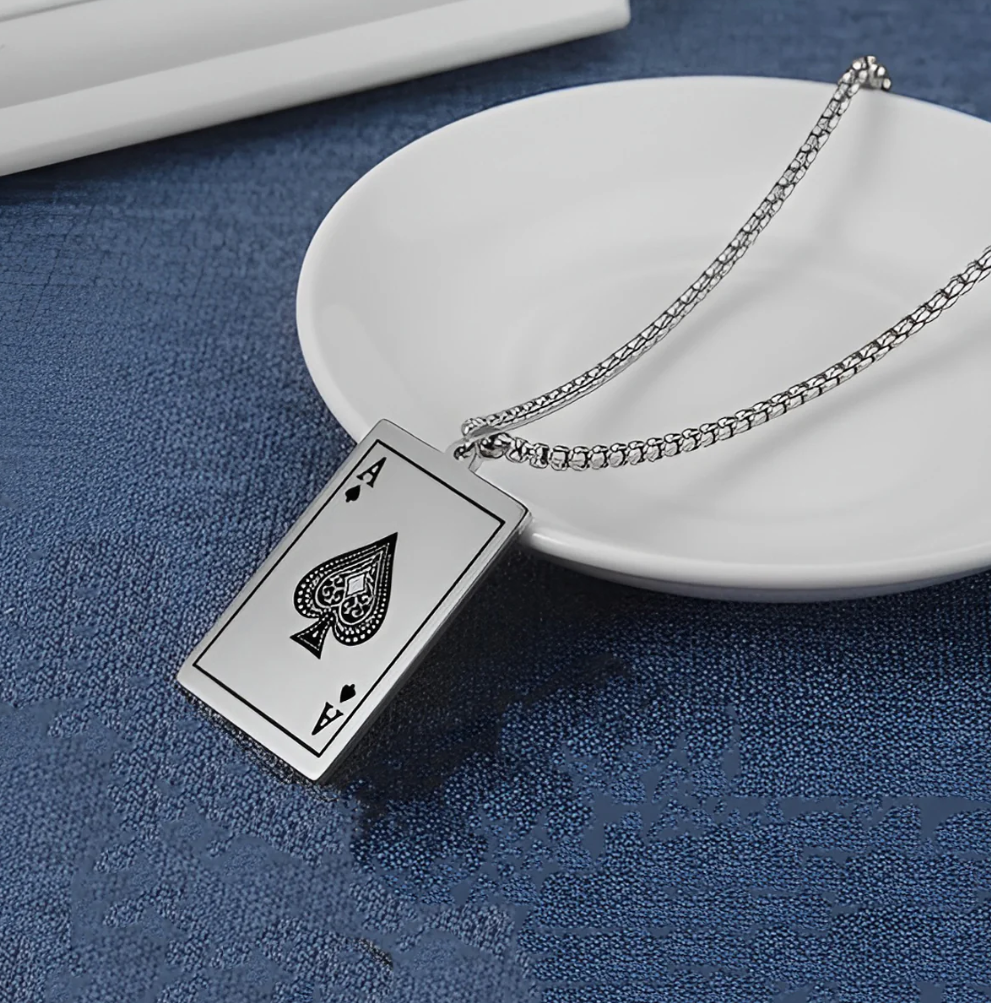 Mens Jewellery: Ace Royale Pendant