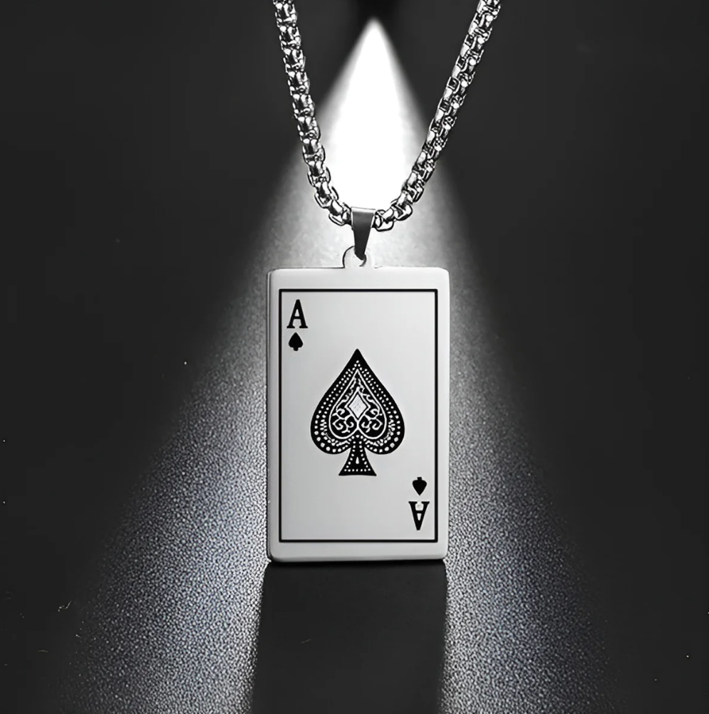 Mens Jewellery: Ace Royale Pendant