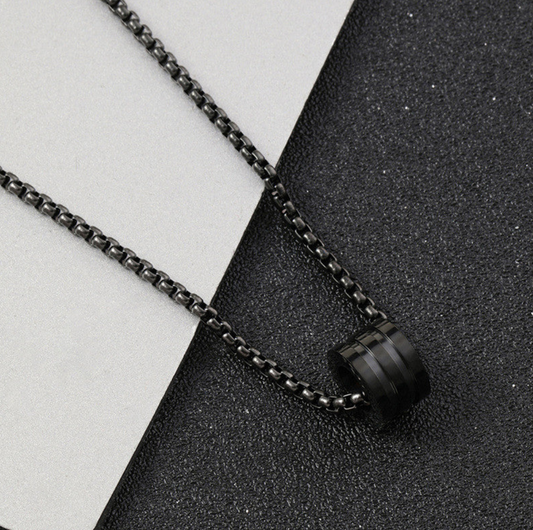 Mens Jewellery: Vortex Loop Pendant