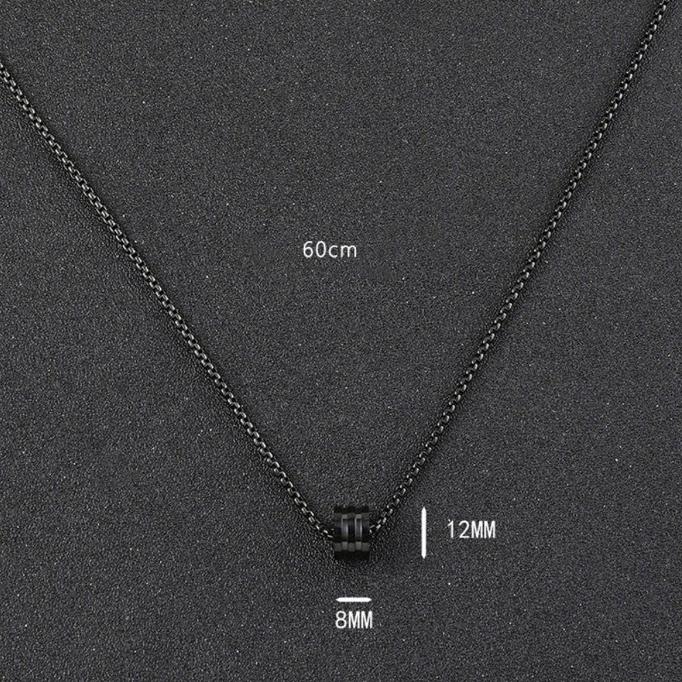 Mens Jewellery: Vortex Loop Pendant