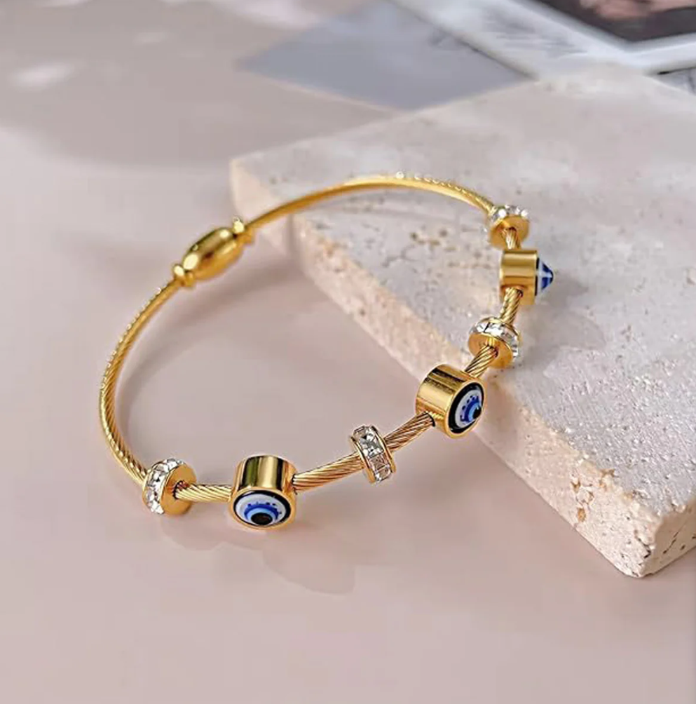 Elysian Eye Charm Bracelet