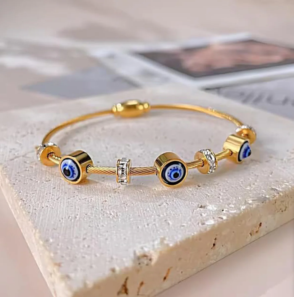 Elysian Eye Charm Bracelet