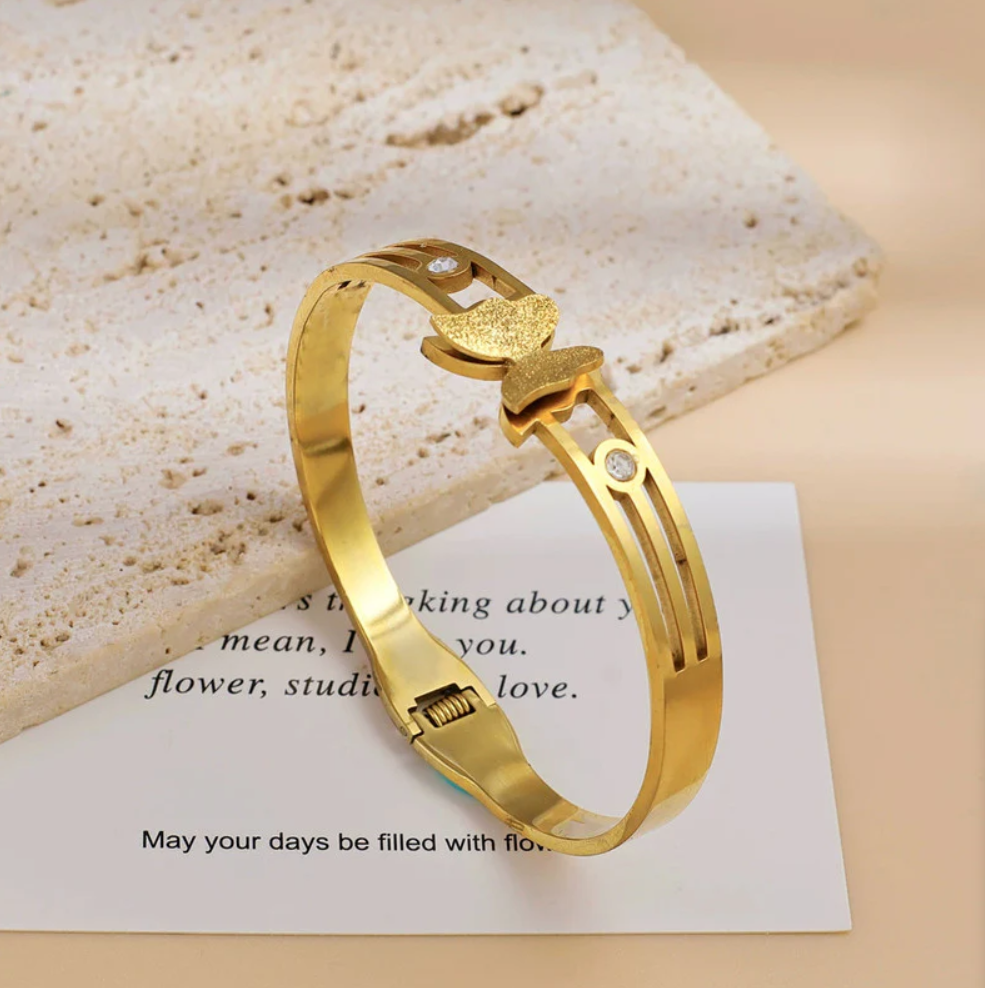 Butterfly Openable Bracelet