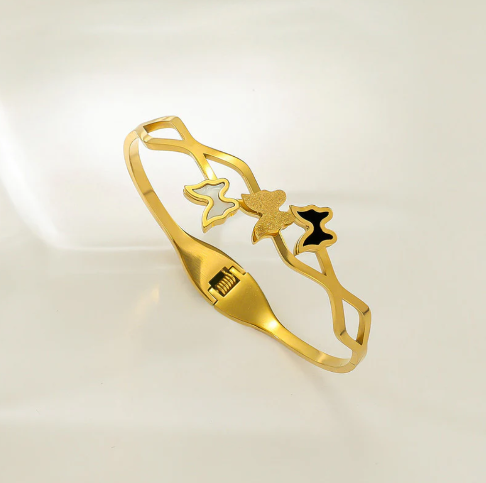 Golden Butterfly Bracelet