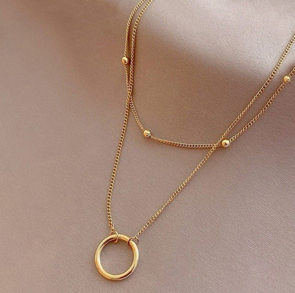 Luxe Oge Eternal Circle Necklace