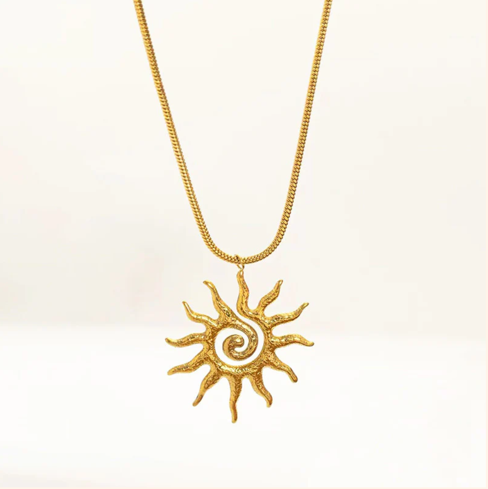 Solara Spiral Pendant