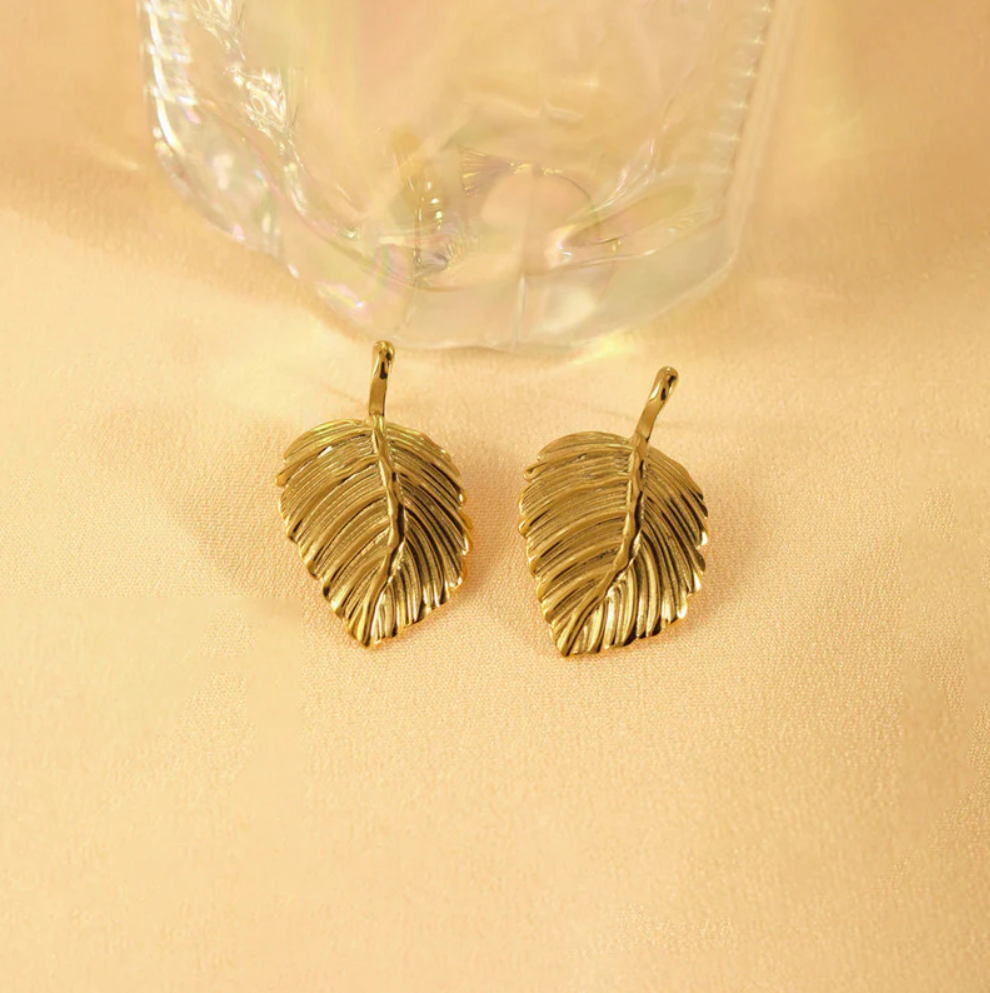 Florayne Leaf Earrings
