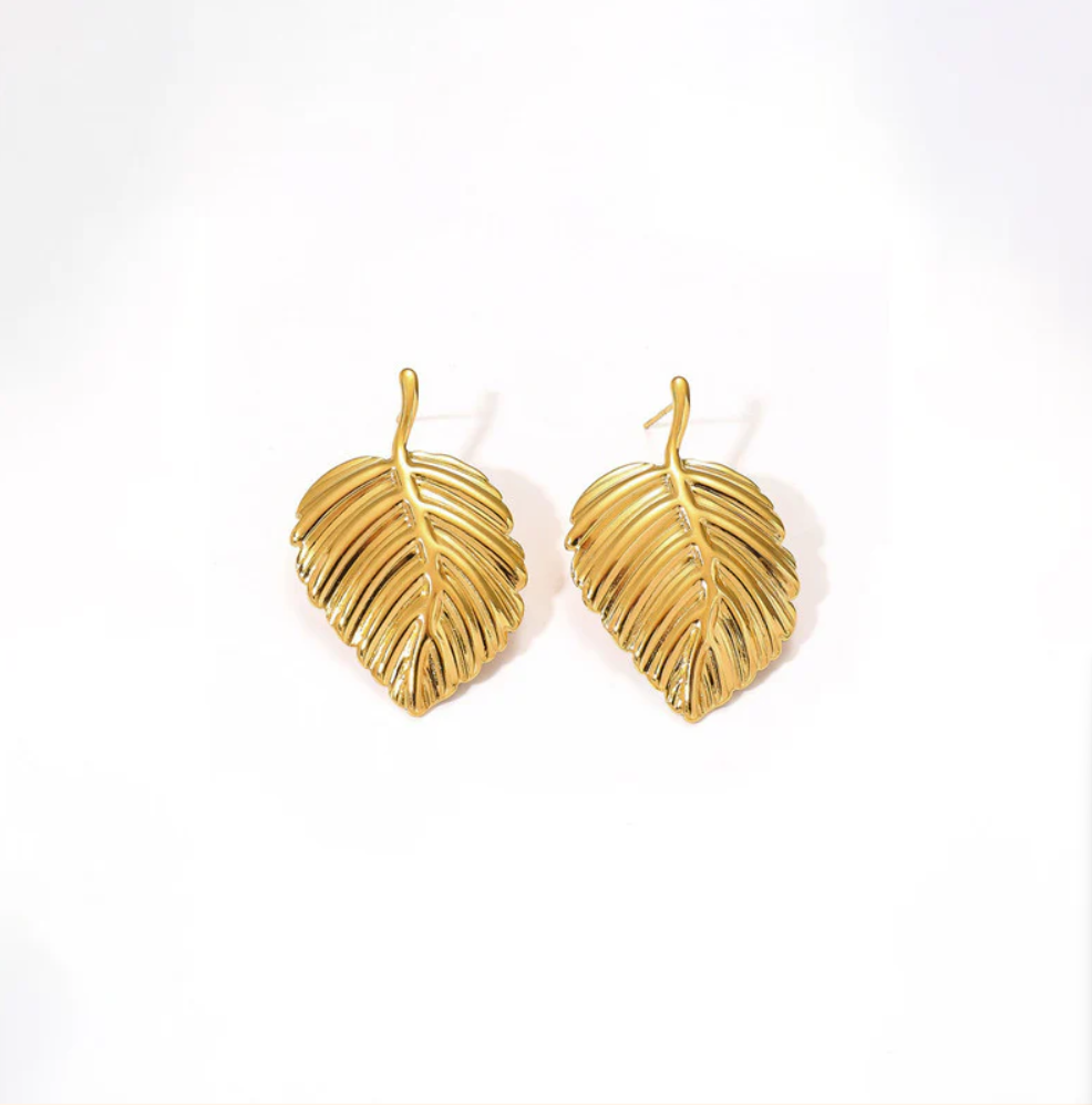 Florayne Leaf Earrings