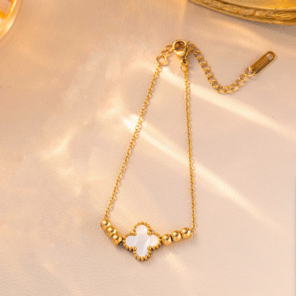 Lucky White Aura Bracelet