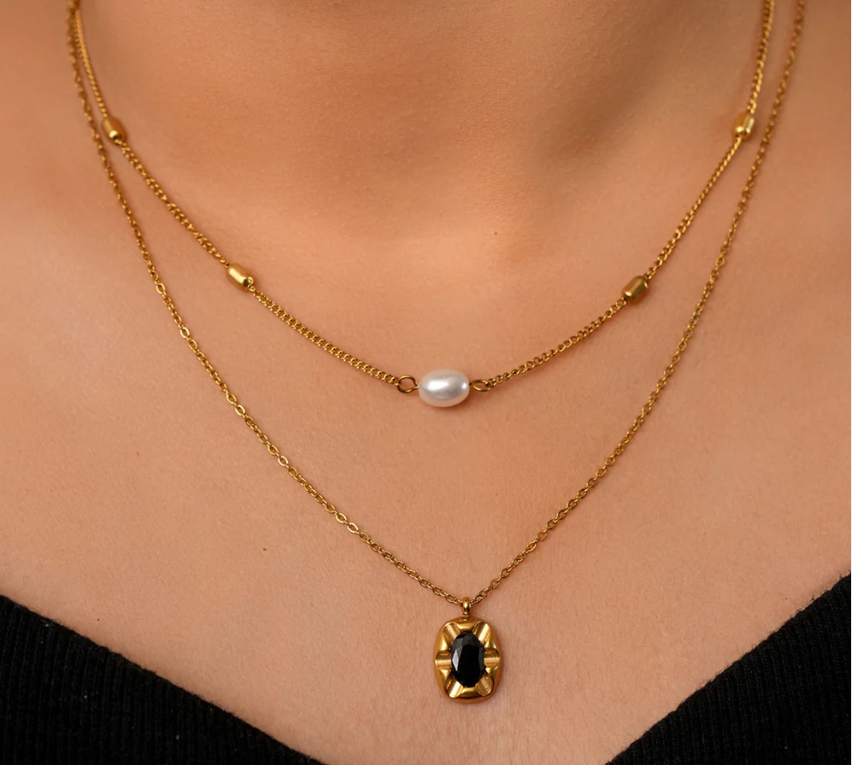 Dual Charm Necklace