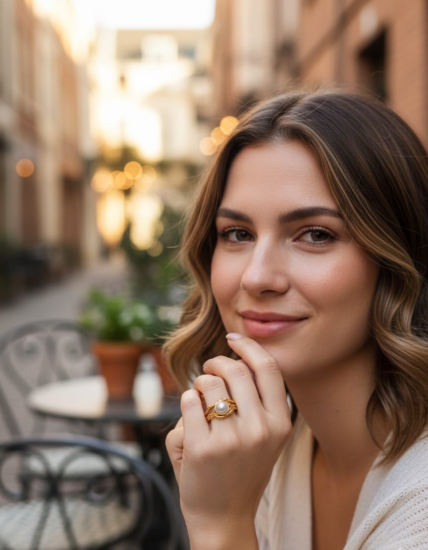 Ala Pearl Ring