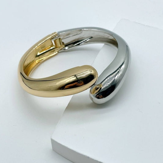 Fusion Gold & Silver Cuff