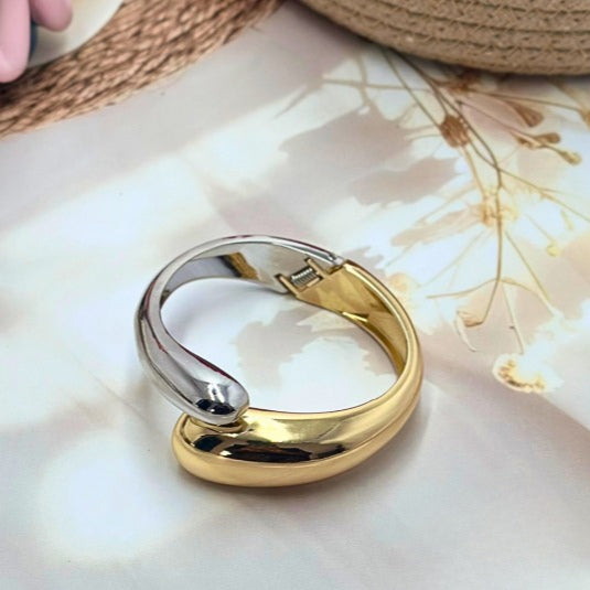 Fusion Gold & Silver Cuff